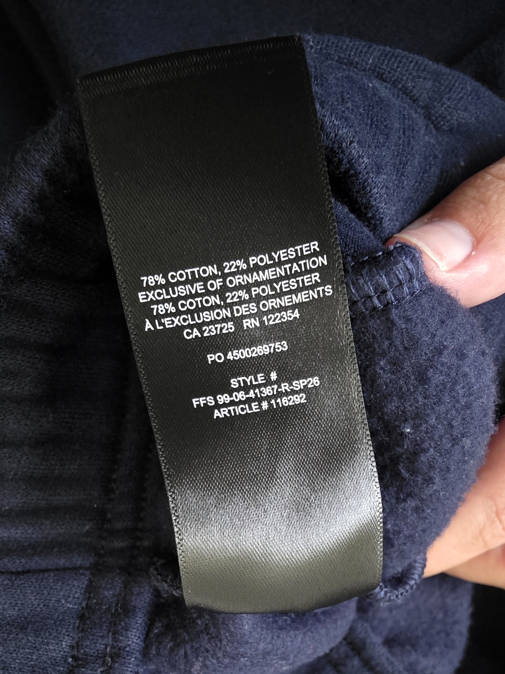 Aritzia Cozy Sweatfleece Mega Straight™ Sweatpant Size XS - Picture 15 of 16